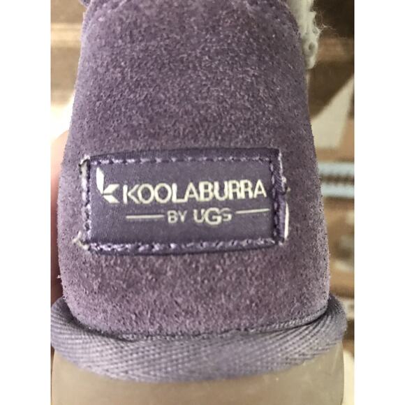 Koolaburra by UGG Boots Purple Violet Lavender Big Kid Size 4 Girls Winter Boots - Picture 7 of 12